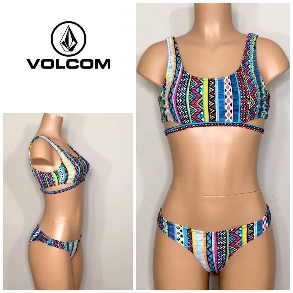 New. Volcom Aztec bikini set. S/M